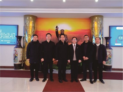 省市场监督管理局副局长杨亲鹏一行莅临【湘潭恒欣】调研