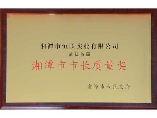 湘潭市市长质量奖