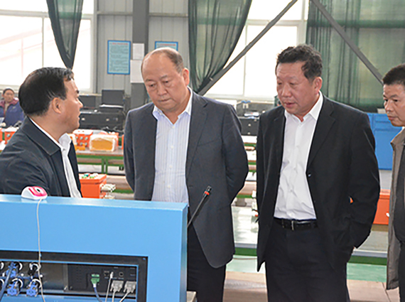 国家原煤矿安全监察局副局长彭建勋一行莅临“湘潭恒欣”视察工作