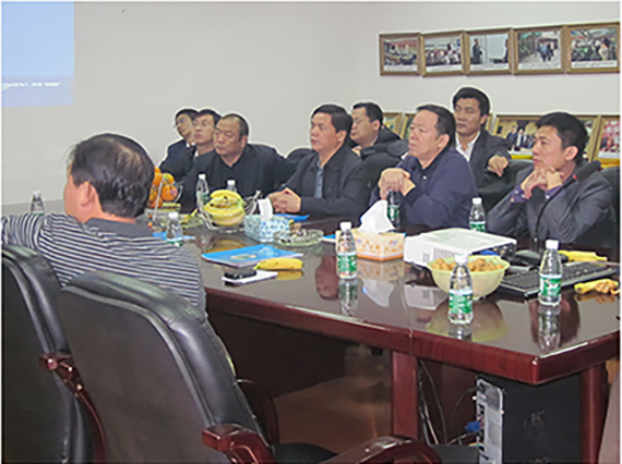 国家煤监局科技装备司副司弯效杰先生一行莅临我公司视察工作