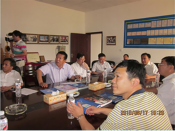 国家安监总局副局长王德学先生莅临我公司检查和指导工作