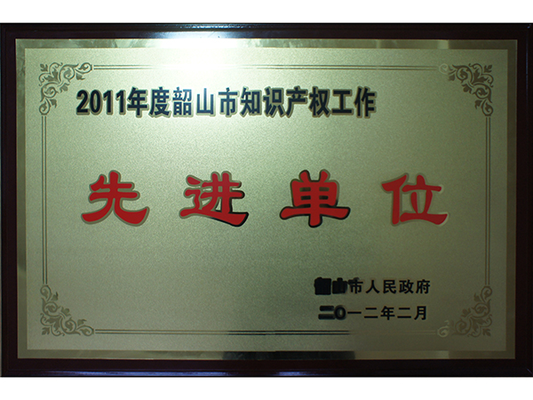 韶山市知识产权工作先进单位