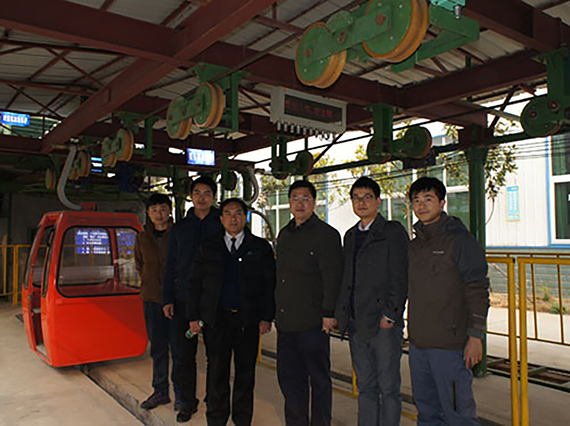 国家安标中心长沙机电检测中心翟主任一行莅临“湘潭恒欣”