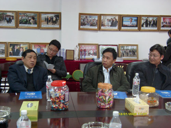 国家知识产权局甘绍宁副局长一行来我公司视察工作