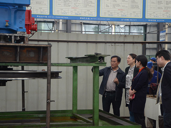 湘潭市副市长吴小月一行莅临【湘潭恒欣】视察工作