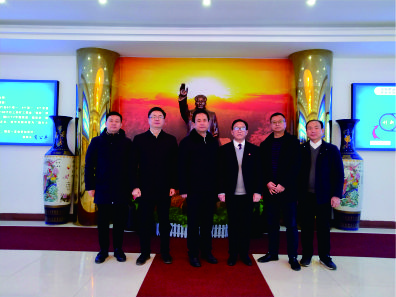 省市场监督管理局副局长杨亲鹏一行莅临【湘潭恒欣】调研