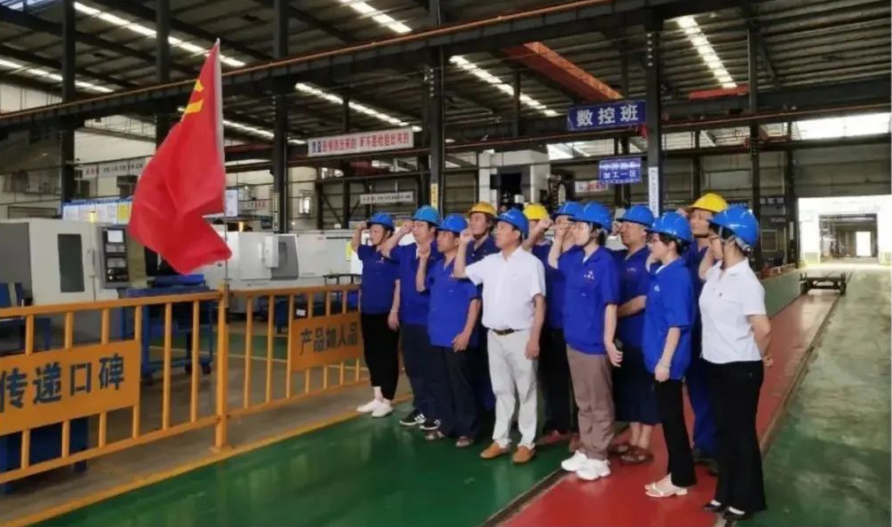 韶山官媒报道我司党建工作