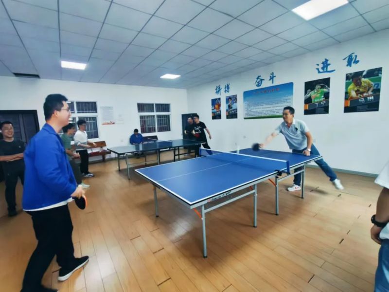 我司开展第六届乒乓球比赛活动
