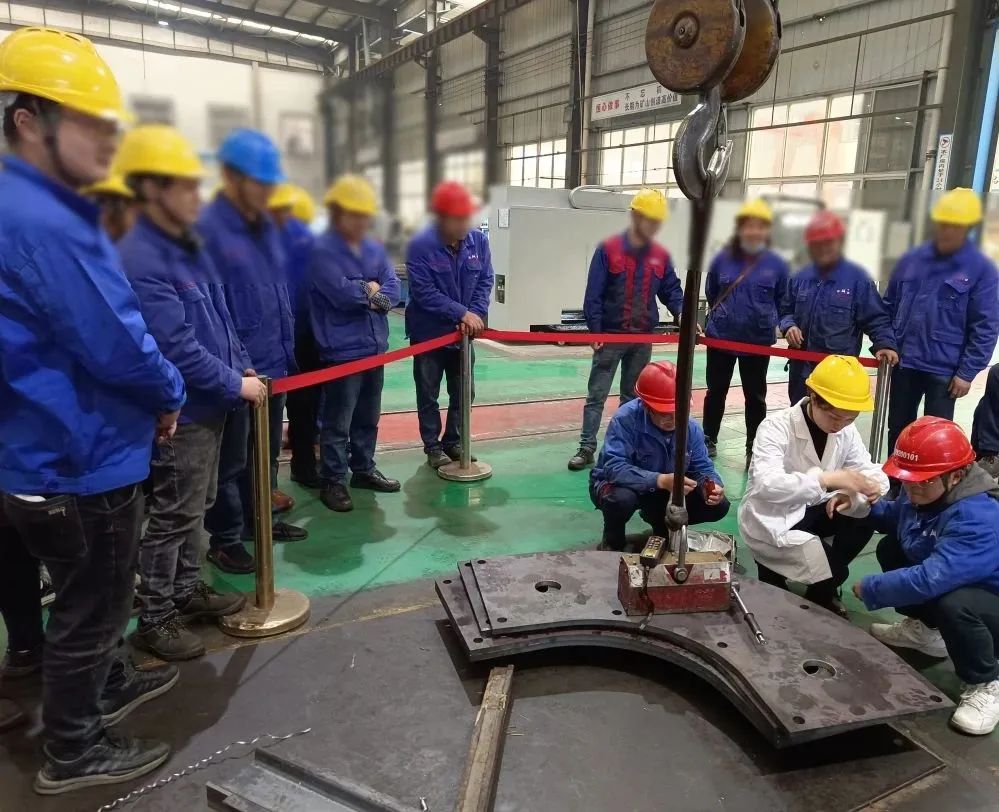 我司开展机械伤害事故应急演练