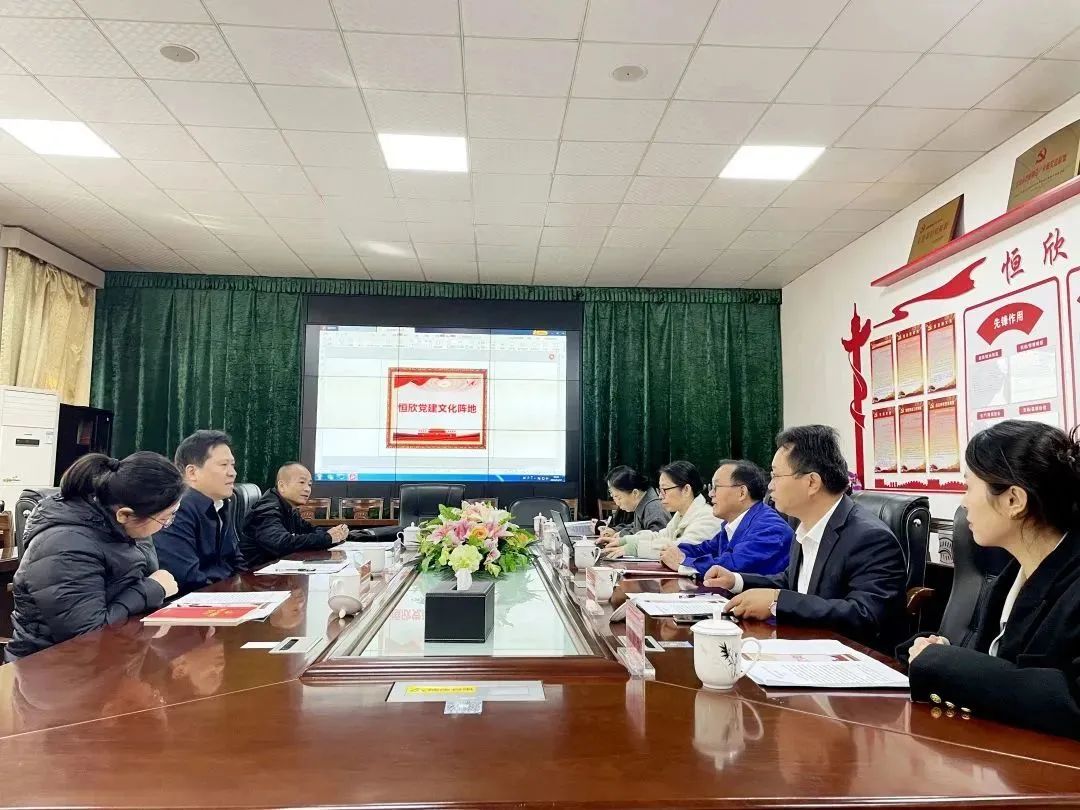 两新工委领导对我司检查指导党建工作