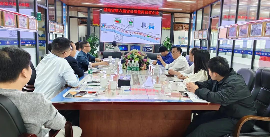 国家矿山监察局湖南局领导莅临我司视察