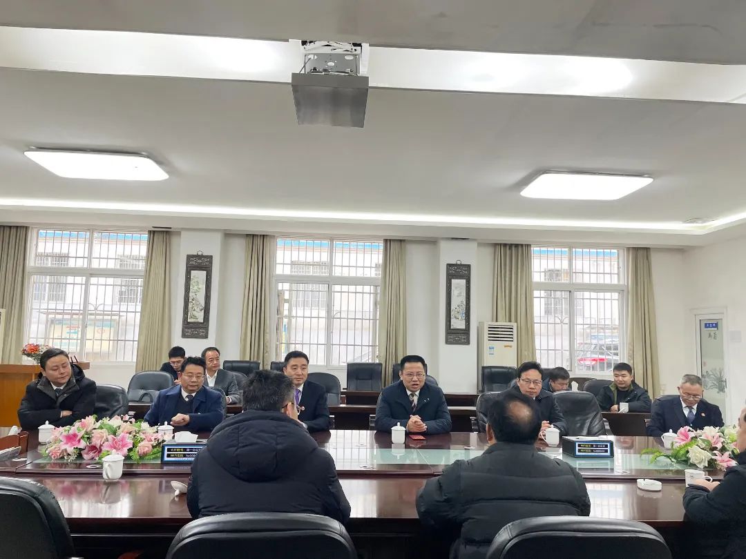 韶山市委市政府领导一行新年慰问【恒欣股份】
