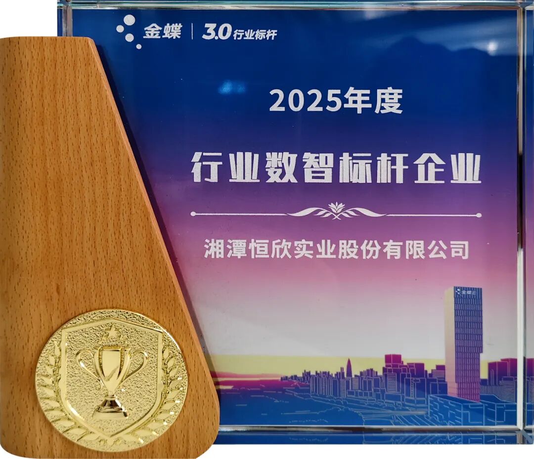 我司荣获行业数智标杆企业
